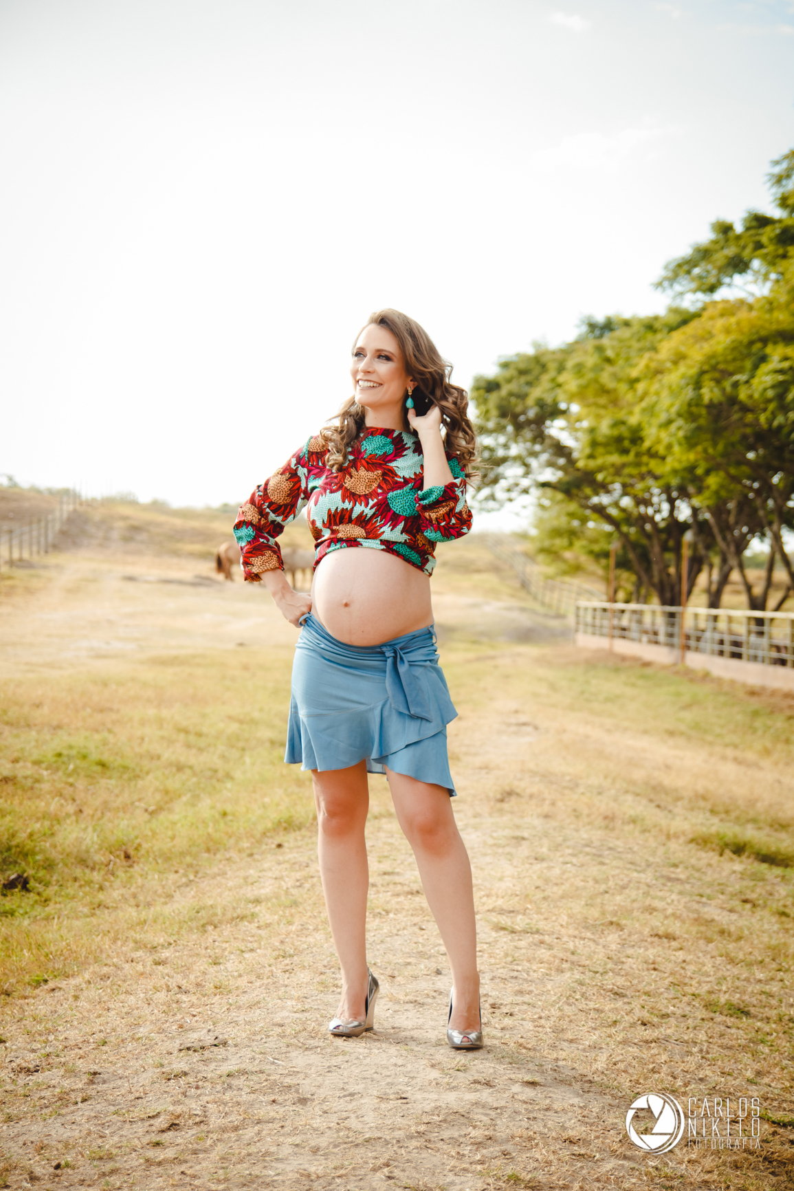 Ensaio de Gestante realizado em Goiatuba Goiás por Carlos Nikito Fotografia