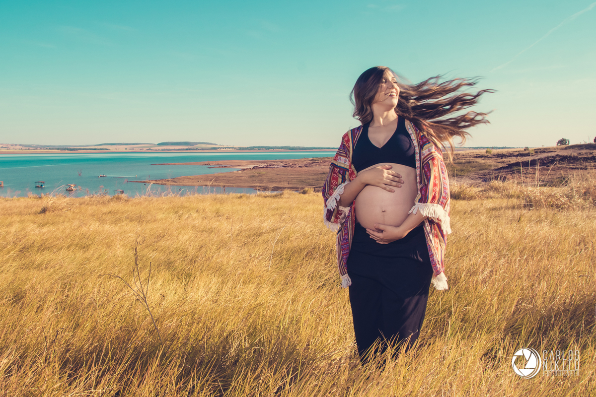Ensaio Camila e Wisney a espera do Theo , por Carlos Nikito fotografia