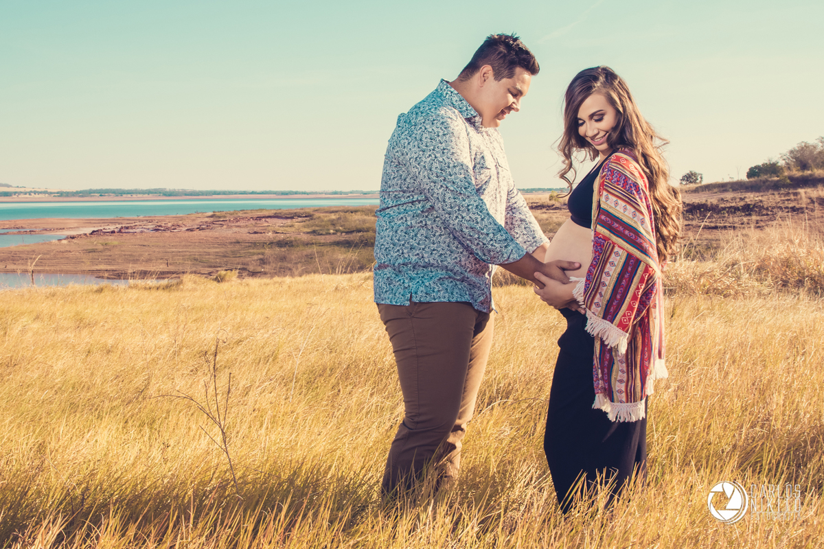 Ensaio Camila e Wisney a espera do Theo , por Carlos Nikito fotografia
