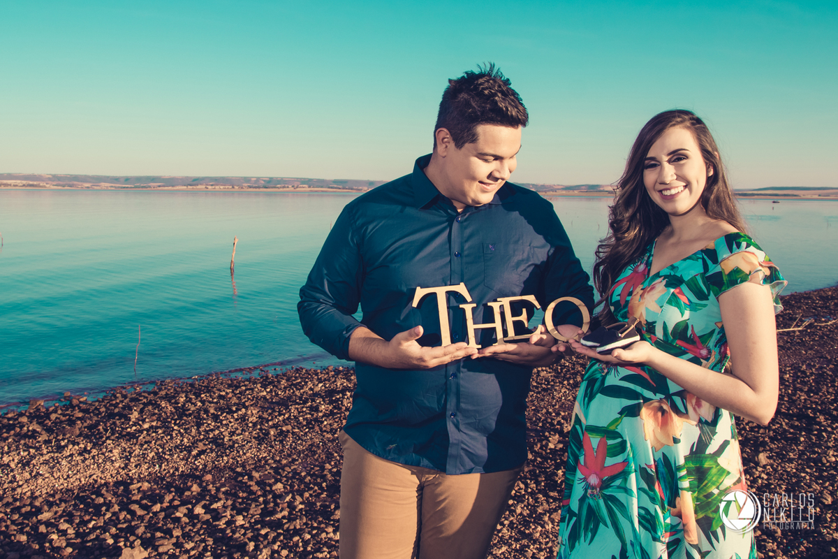 Ensaio Camila e Wisney a espera do Theo , por Carlos Nikito fotografia