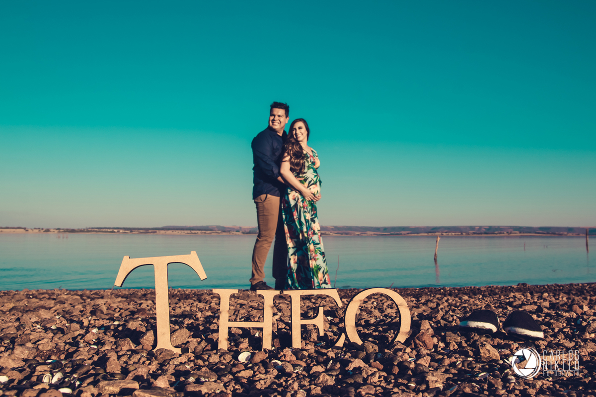 Ensaio Camila e Wisney a espera do Theo , por Carlos Nikito fotografia