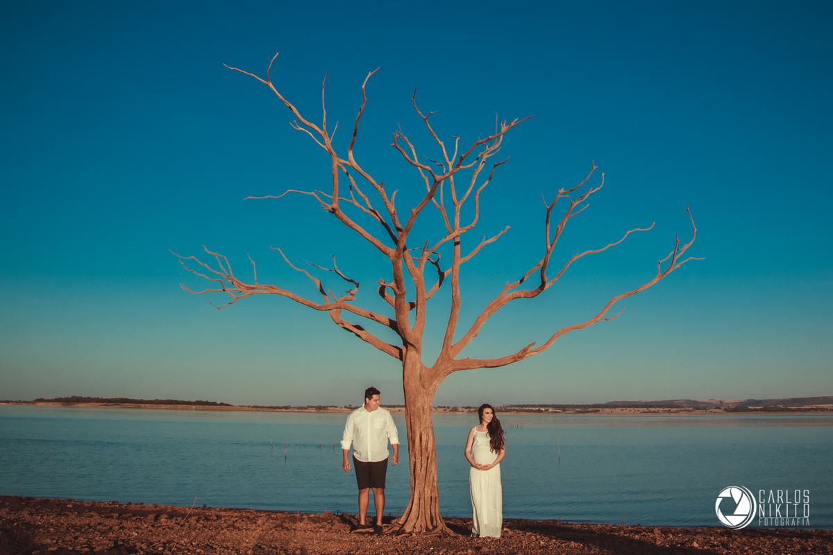 Ensaio Camila e Wisney a espera do Theo , por Carlos Nikito fotografia