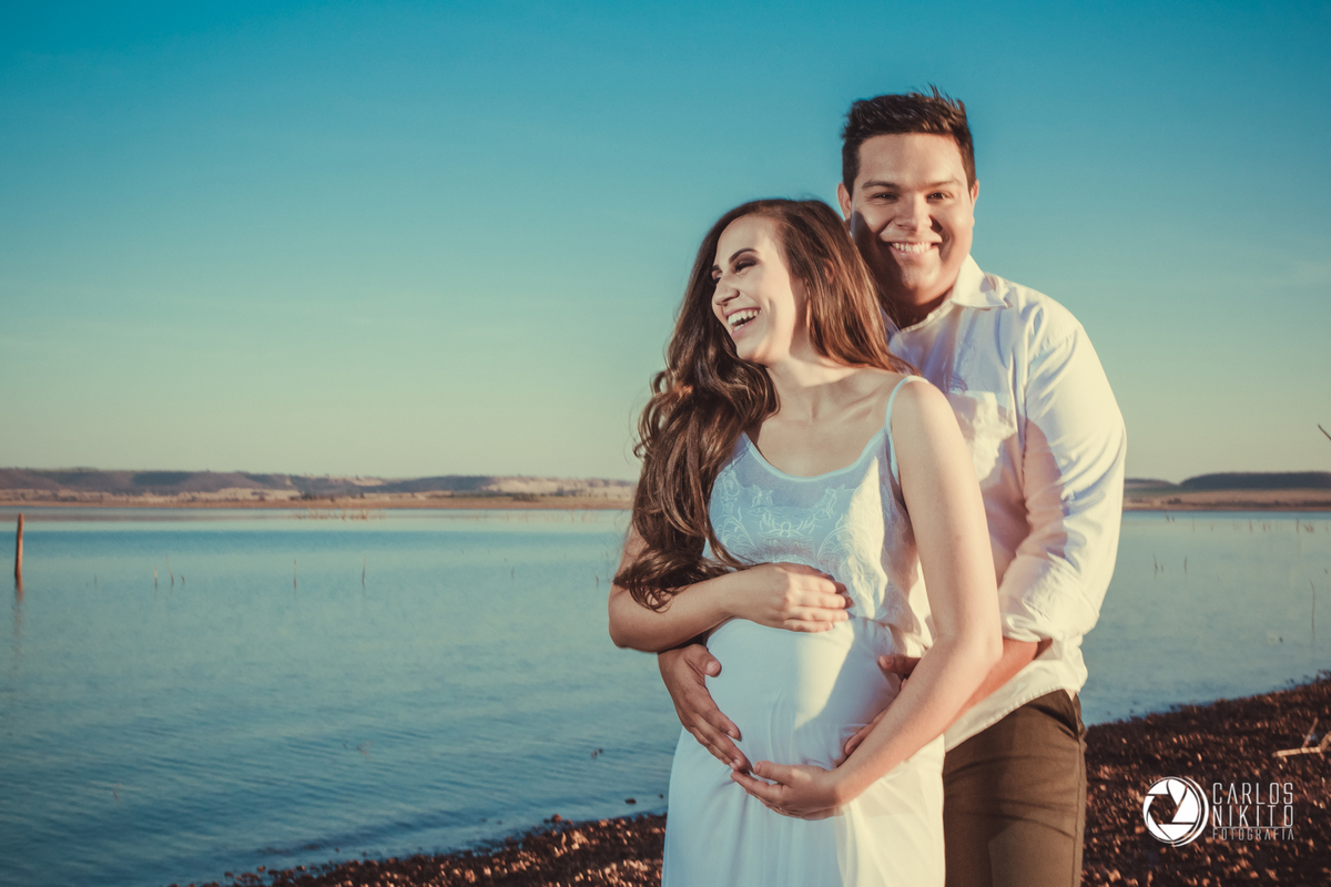 Ensaio Camila e Wisney a espera do Theo , por Carlos Nikito fotografia