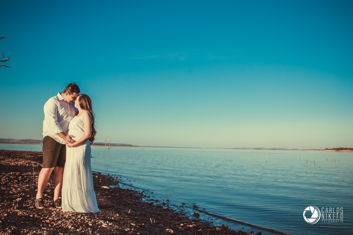 Ensaio Camila e Wisney a espera do Theo , por Carlos Nikito fotografia