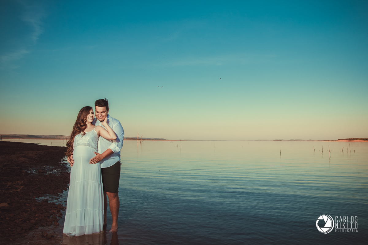 Ensaio Camila e Wisney a espera do Theo , por Carlos Nikito fotografia