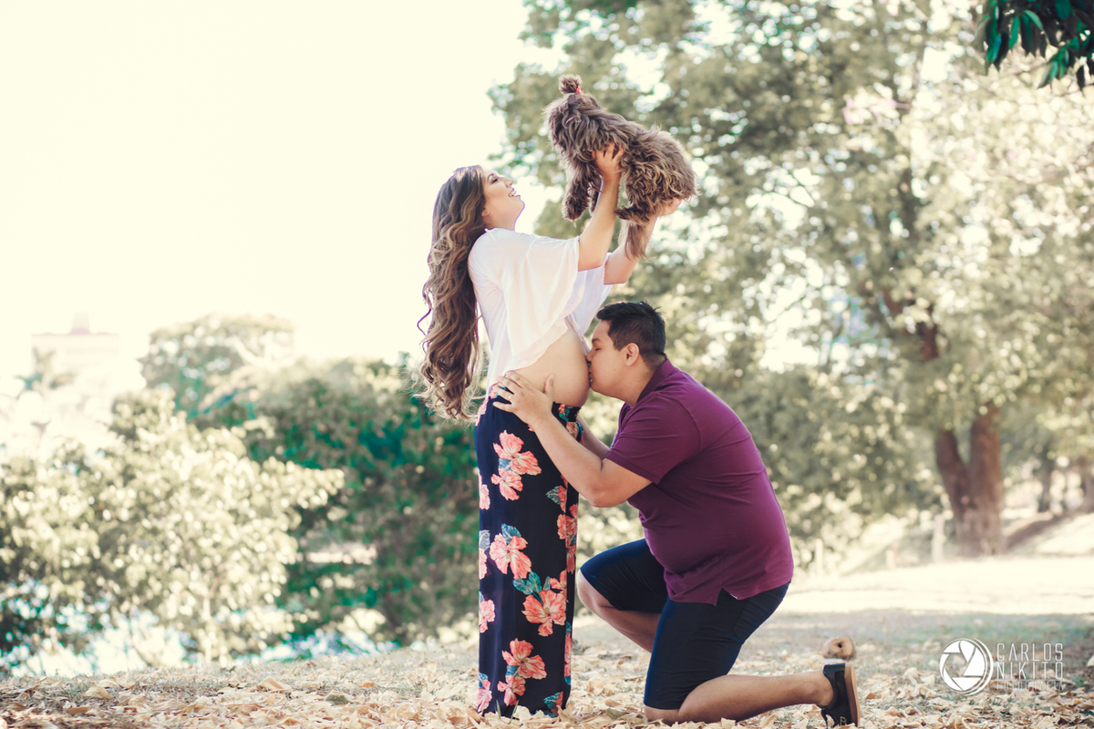 Ensaio Camila e Wisney a espera do Theo , por Carlos Nikito fotografia