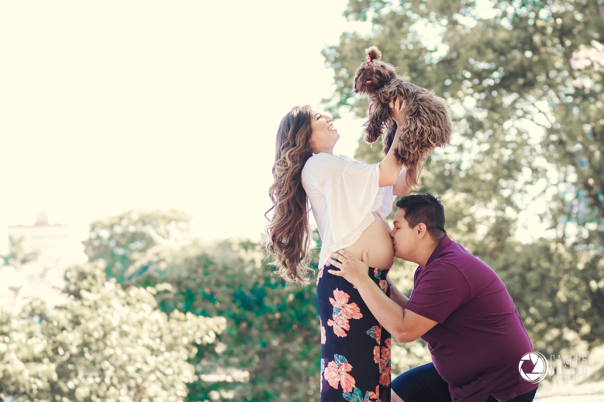 Ensaio Camila e Wisney a espera do Theo , por Carlos Nikito fotografia