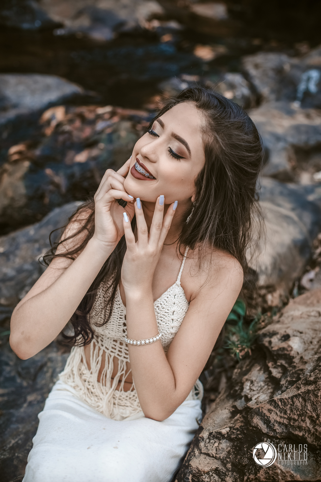 Book de 15 anos da Yngrid realizado em Goiatuba Goiás fotografado por Carlos Nikito