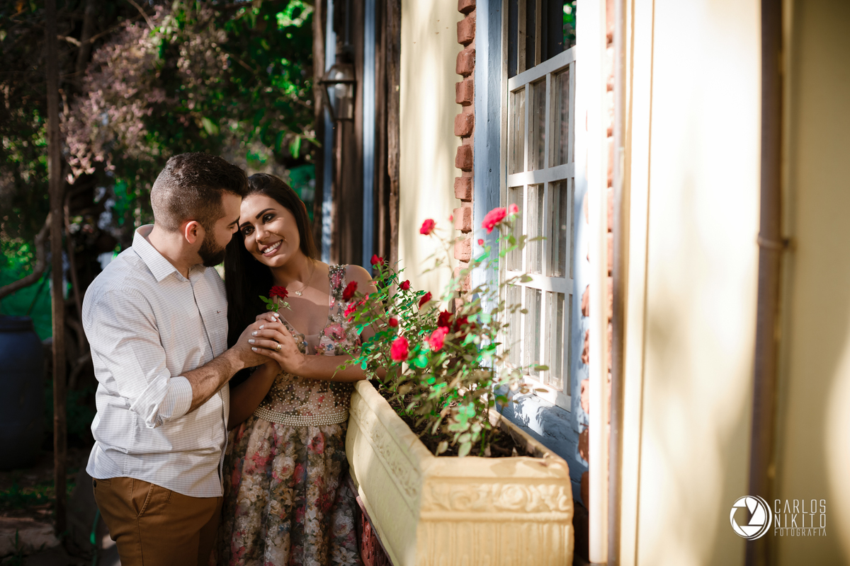 Ensaio pre casamento da Arielle e do Arthur realizado no Hotel Fazenda Solar dos Ipes no Prata MG, fotografado por Carlos Nikito