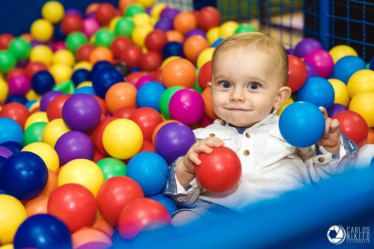 Aniversário de 01 ano do João Pedro realizado em Itumbiara Goiás fotografado por Carlos Nikito