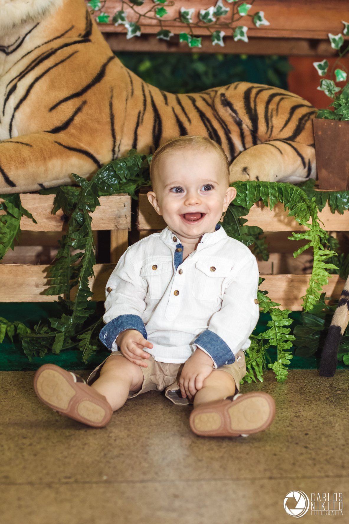 Aniversário de 01 ano do João Pedro realizado em Itumbiara Goiás fotografado por Carlos Nikito