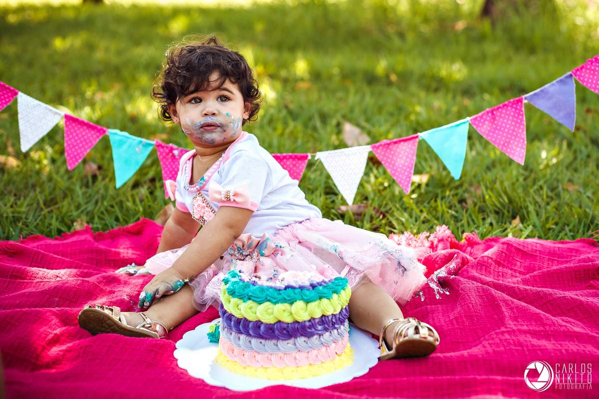 Sessão infantil da Helena realizado em Itumbiara Goias fotografado por Carlos Nikito