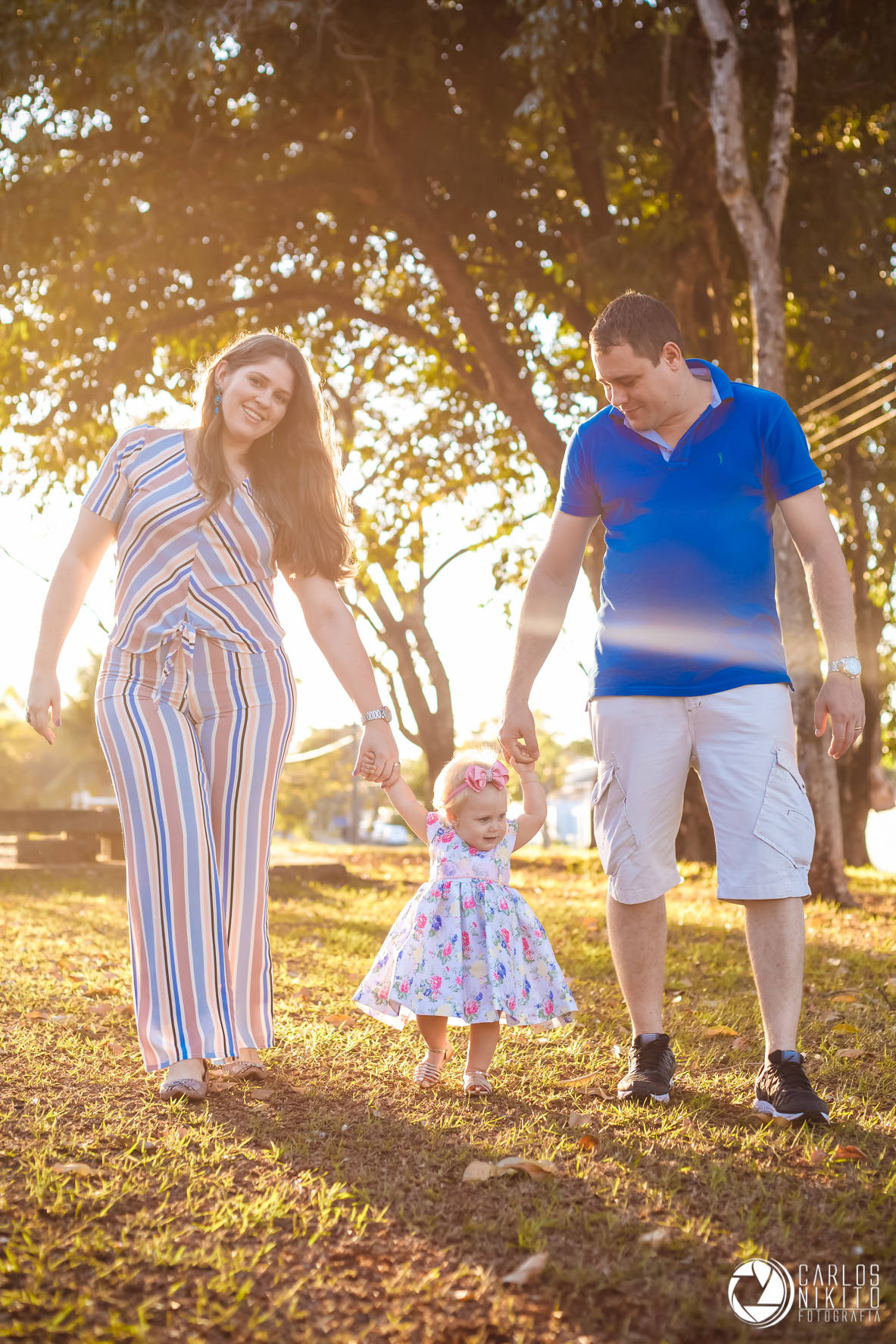Sessão infantil da Sophia de 01 ano realizado em Itumbiara Goias fotografado por Carlos Nikito