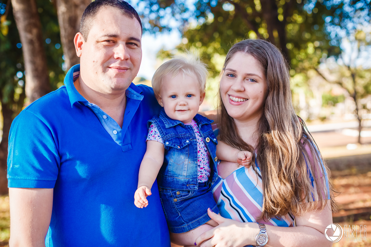 Sessão infantil da Sophia de 01 ano realizado em Itumbiara Goias fotografado por Carlos Nikito