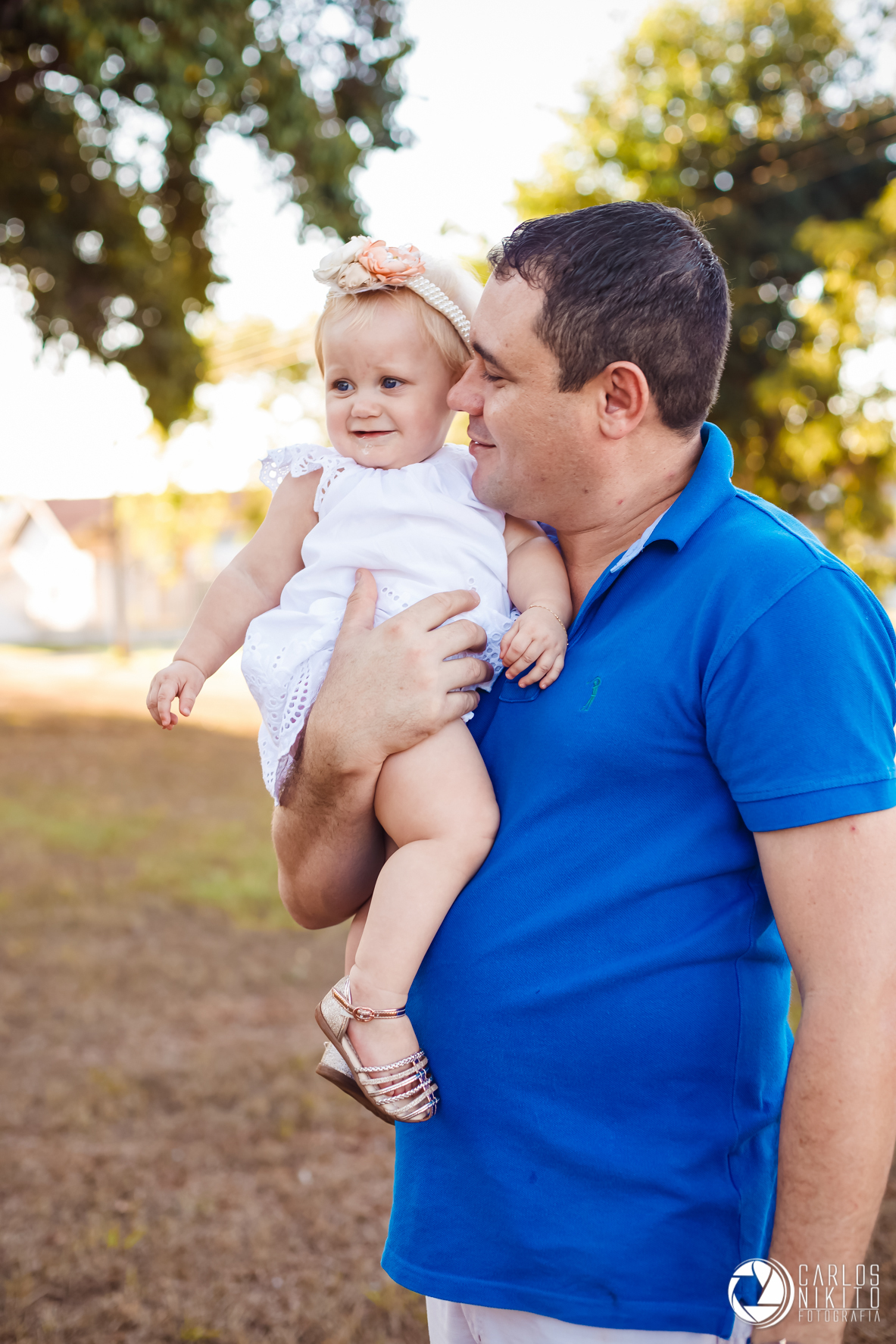 Sessão infantil da Sophia de 01 ano realizado em Itumbiara Goias fotografado por Carlos Nikito