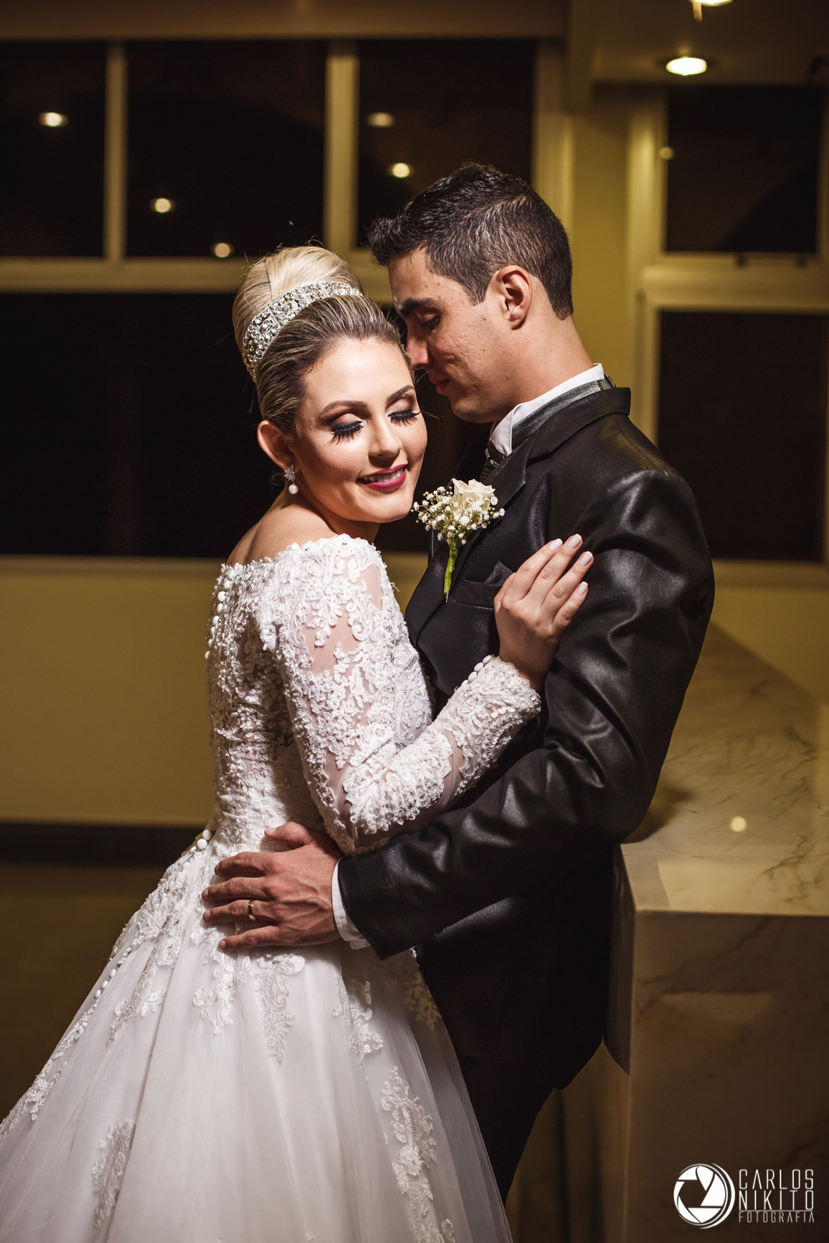 Casamento Ana Flávia e Erick realizado em Itumbiara Goiás fotografado por Carlos Nikito. Hotel Beira Rio