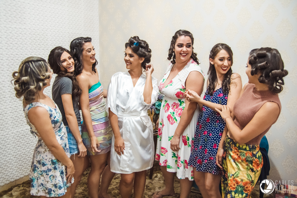 Casamento Paula e Gesmar realizado em Itumbiara Goias fotografado por Carlos Nikito. Celice Prado Make up