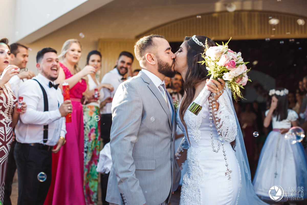Casamento Paula e Gesmar realizado em Itumbiara Goias fotografado por Carlos Nikito