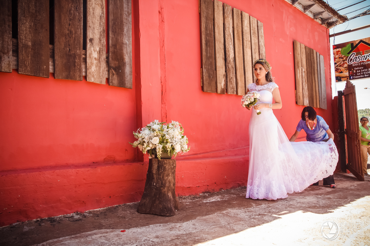 Casamento Laísa e Vinicius realizado em Itumbiara Goias fotografado por Carlos Nikito