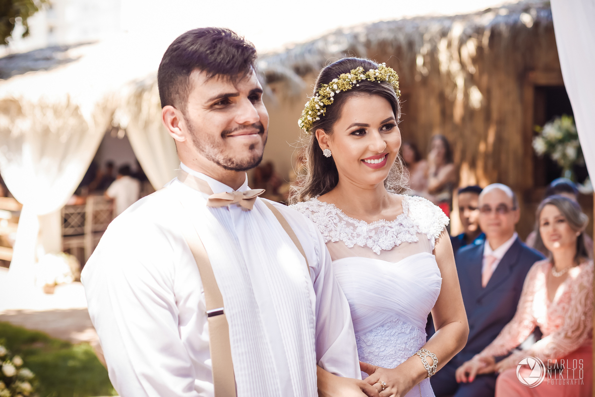 Casamento Laísa e Vinicius realizado em Itumbiara Goias fotografado por Carlos Nikito