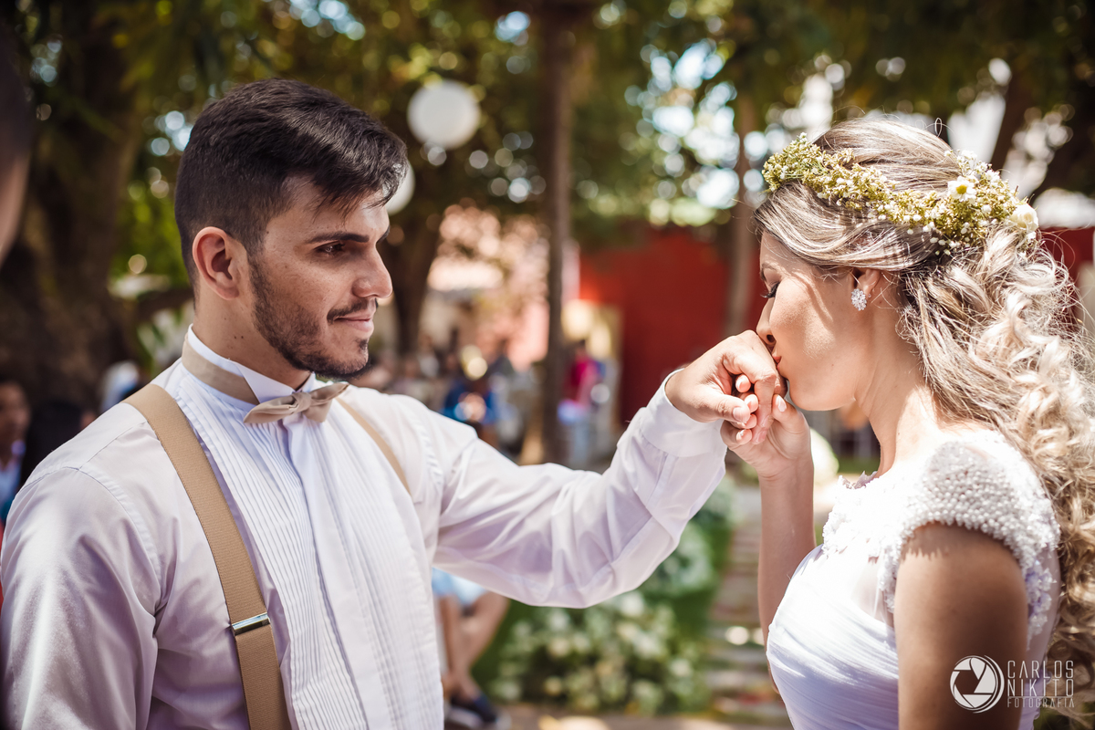 Casamento Laísa e Vinicius realizado em Itumbiara Goias fotografado por Carlos Nikito
