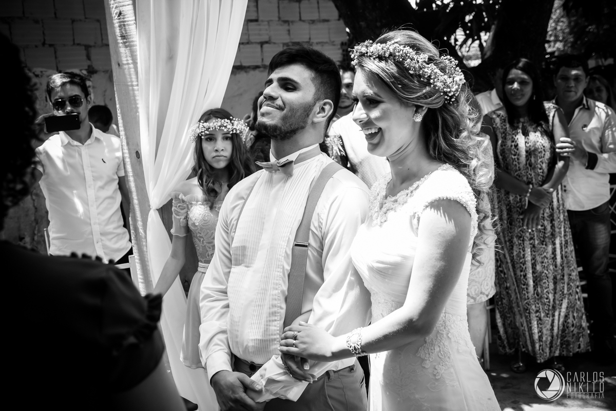 Casamento Laísa e Vinicius realizado em Itumbiara Goias fotografado por Carlos Nikito