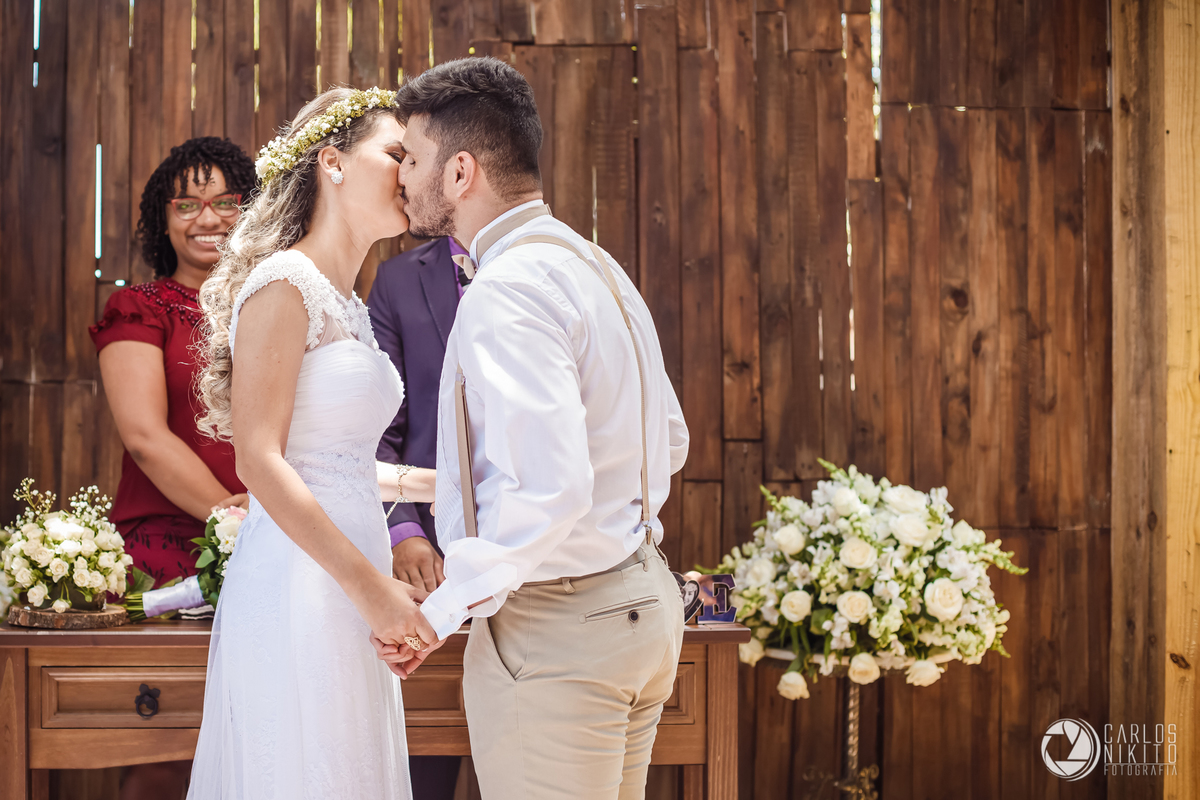 Casamento Laísa e Vinicius realizado em Itumbiara Goias fotografado por Carlos Nikito