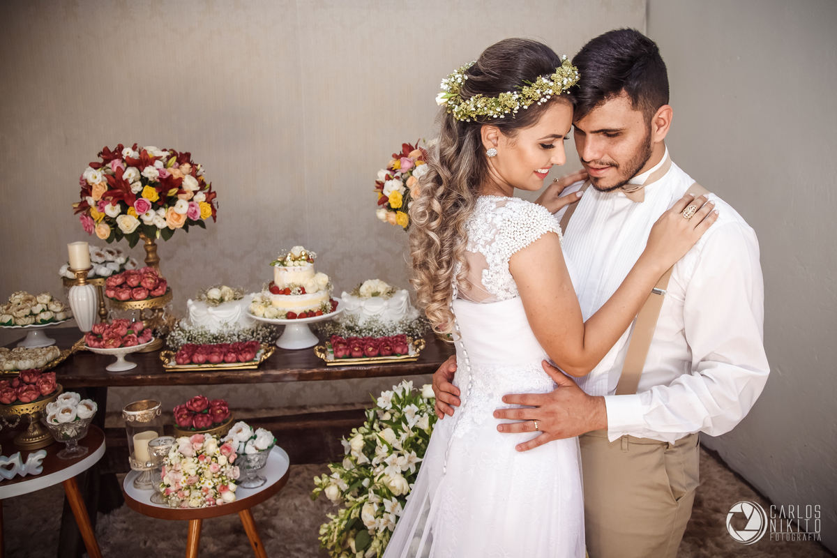 Casamento Laísa e Vinicius realizado em Itumbiara Goias fotografado por Carlos Nikito
