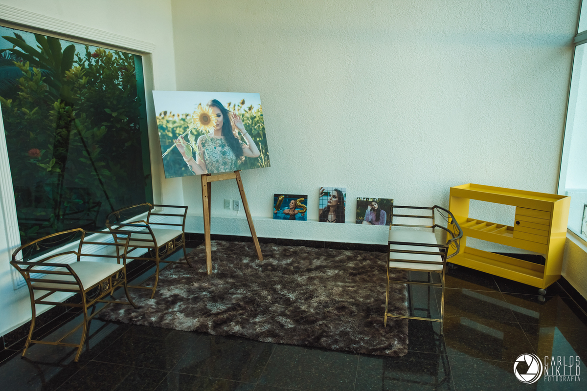 Aniversário da Nara Porcino de 15 anos, realizado em Goiânia Goiás no salão de festas Acrópolis fotografado por Carlos Nikito.