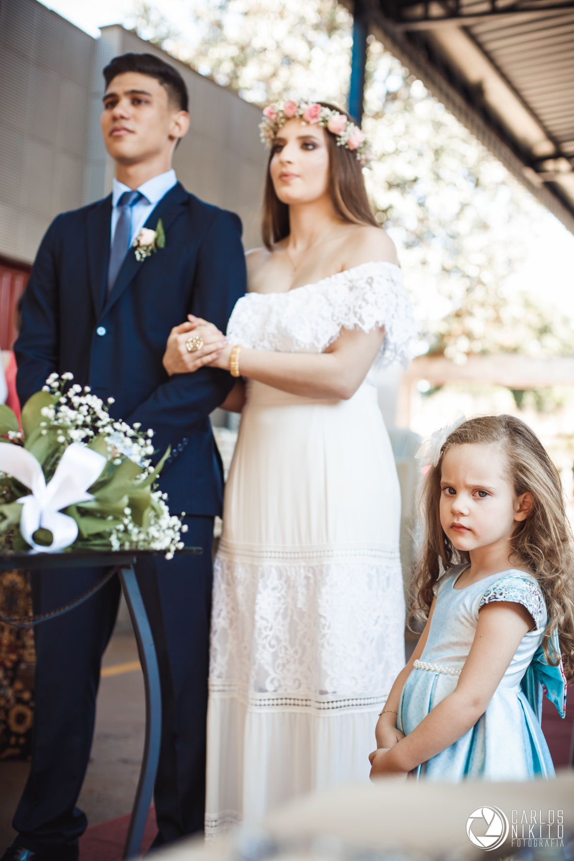 Casamento de Rebeca e Luis realizado em Itumbiara Goias fotografado por Carlos Nikito. Igreja GeraVida