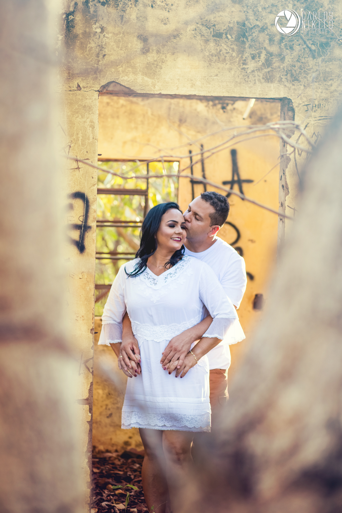 Maria Clara e Marcelo em Itumbiara Goiás sendo registrados por Carlos Nikito