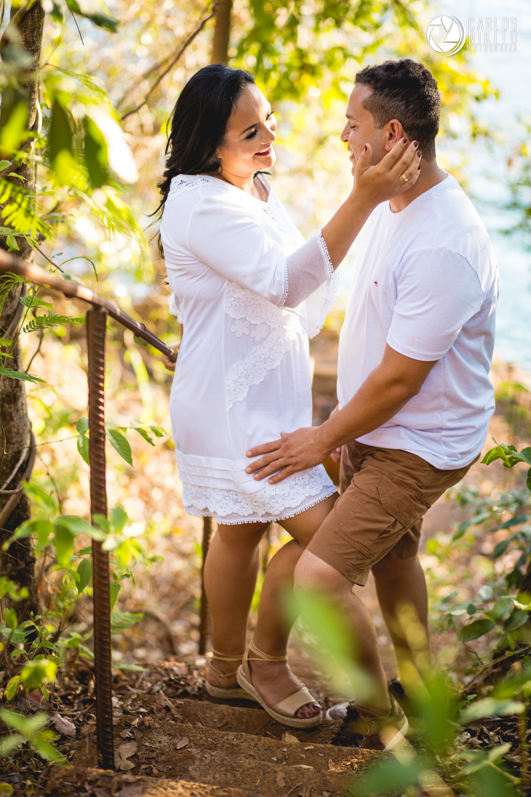 Maria Clara e Marcelo em Itumbiara Goiás sendo registrados por Carlos Nikito