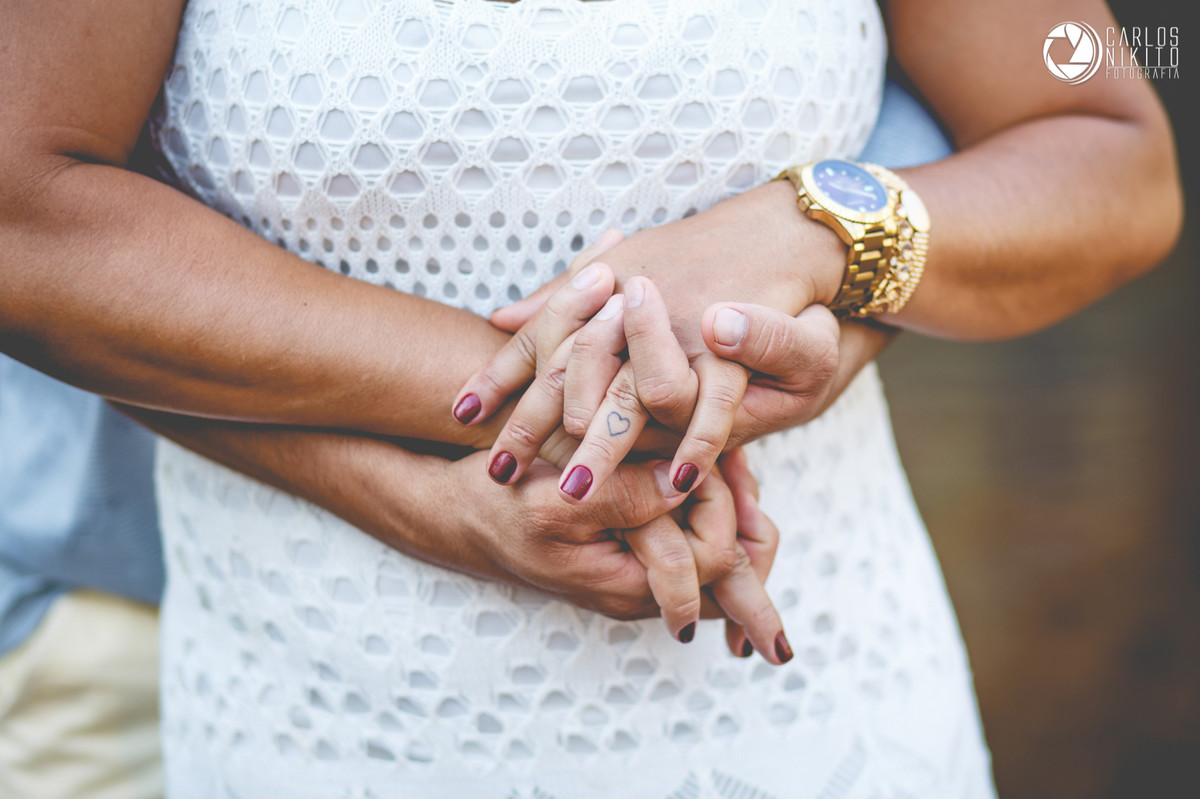 Detalhes de Maria Clara e Marcelo em Itumbiara Goiás sendo registrados por Carlos Nikito
