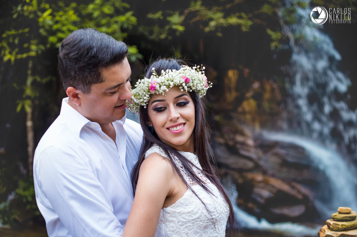 Ensaio pre casamento de Gislaine e Welton em Pirenópolis fotografado por Carlos Nikito