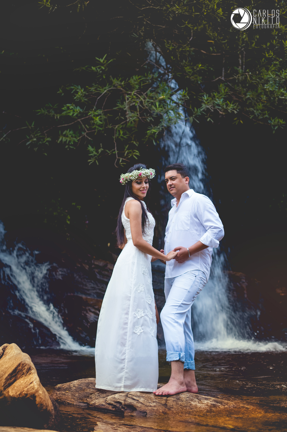 Ensaio pre casamento de Gislaine e Welton em Pirenópolis fotografado por Carlos Nikito