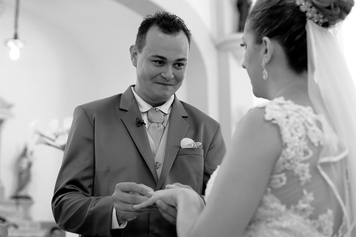 troca de alianças casamento na igreja matriz do guaruja