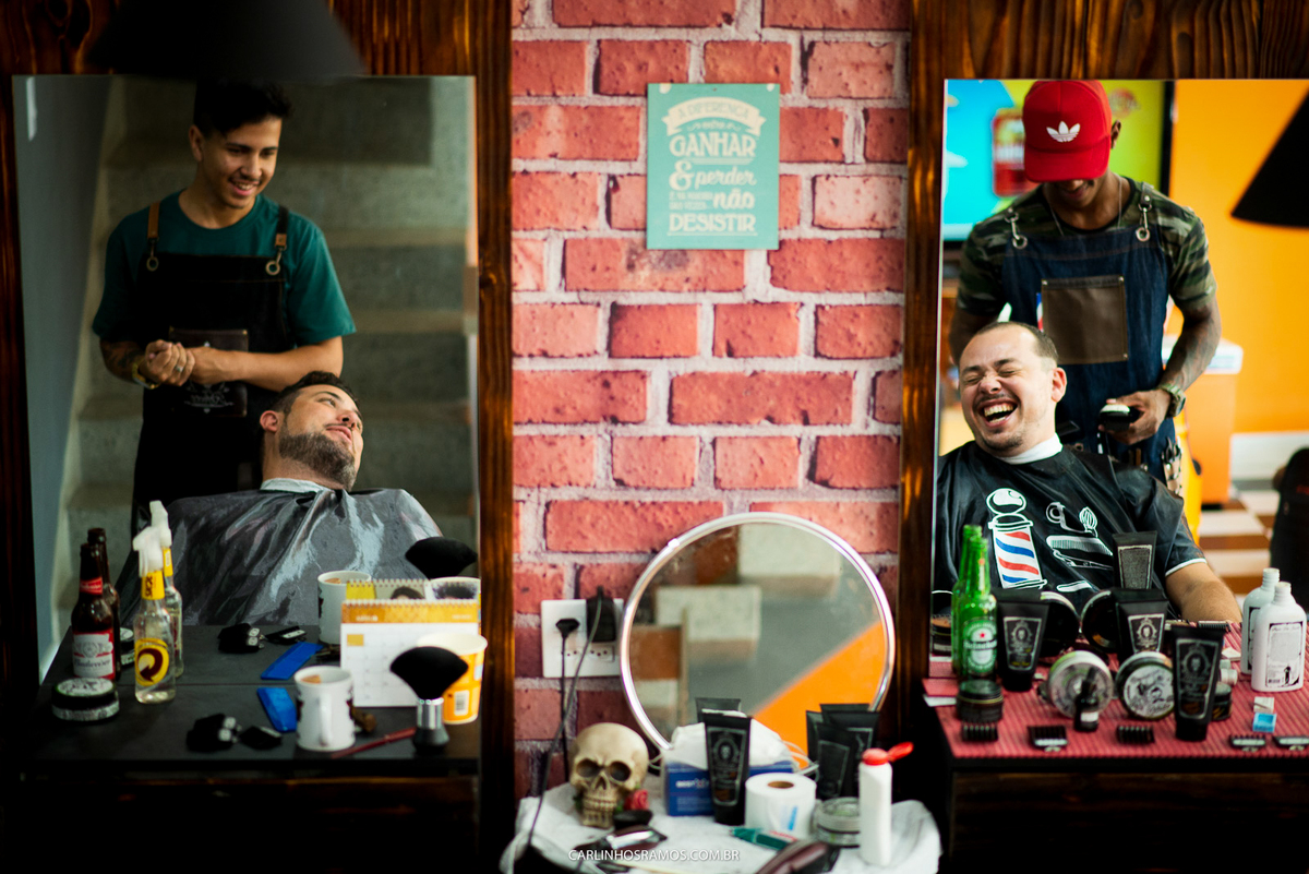 making -of- noivo-em-santos -camisa-do-flamengo-salão-yan-rodrigues-em-santos