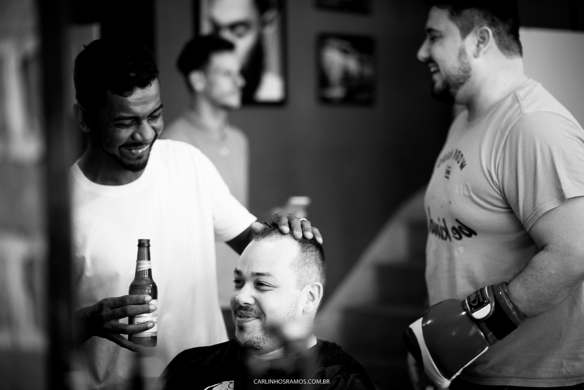 making -of- noivo-em-santos -camisa-do-flamengo-salão-yan-rodrigues-em-santos