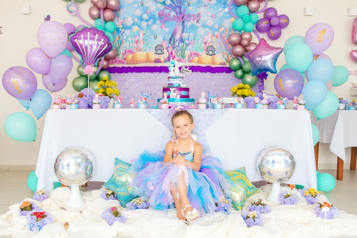 roupa a pequena sereia