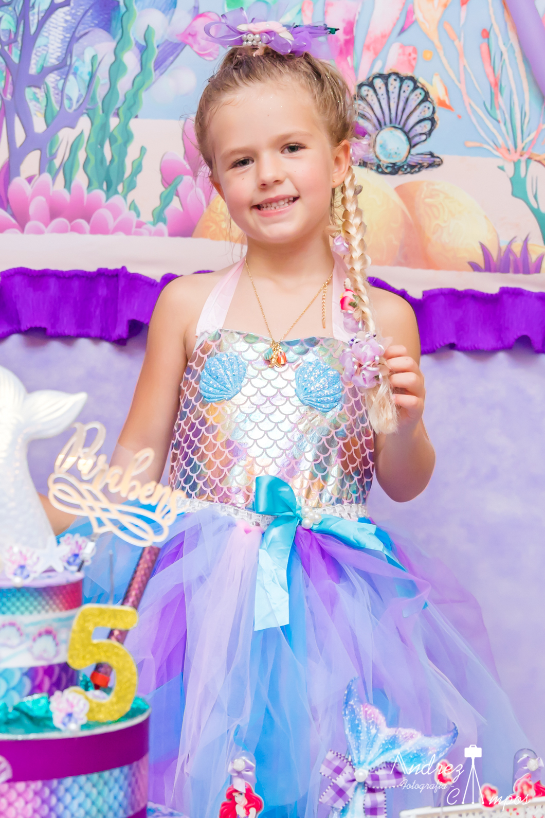 aniversario a pequena sereia