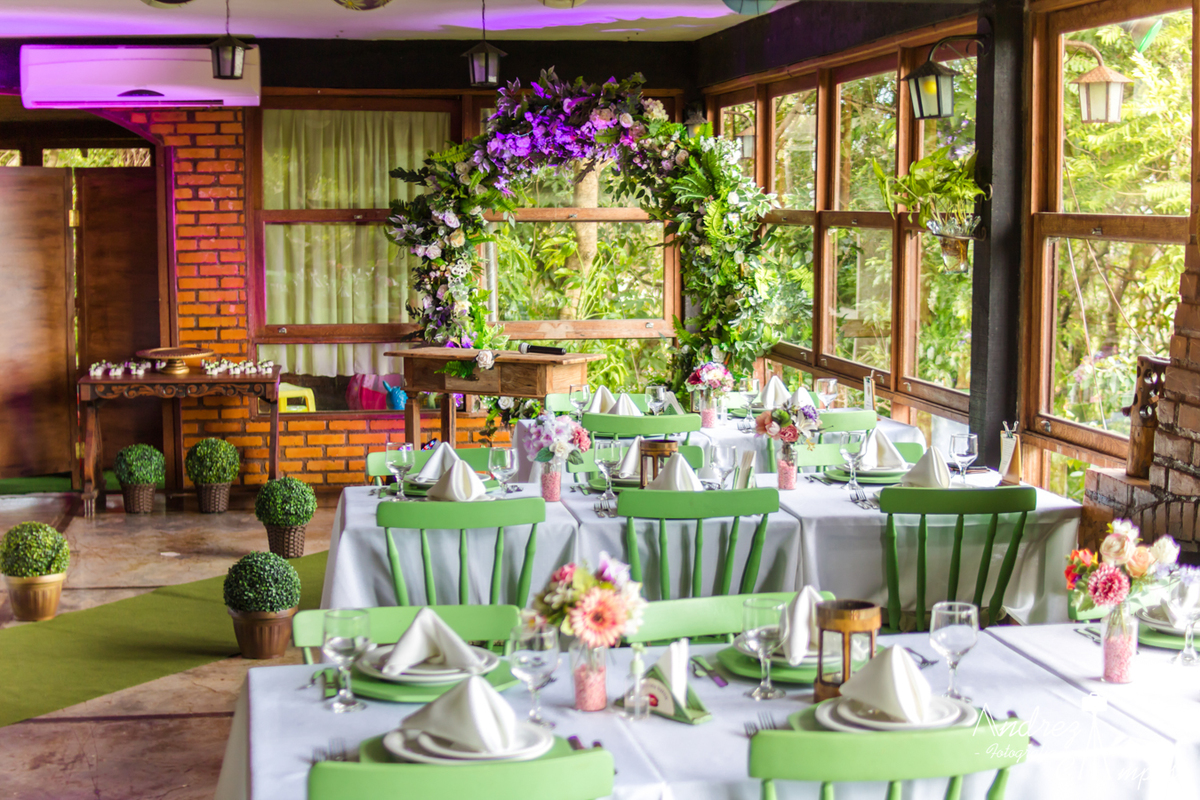 decoração casamento de dia