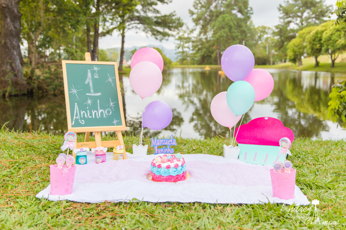 decoracao smash the cake