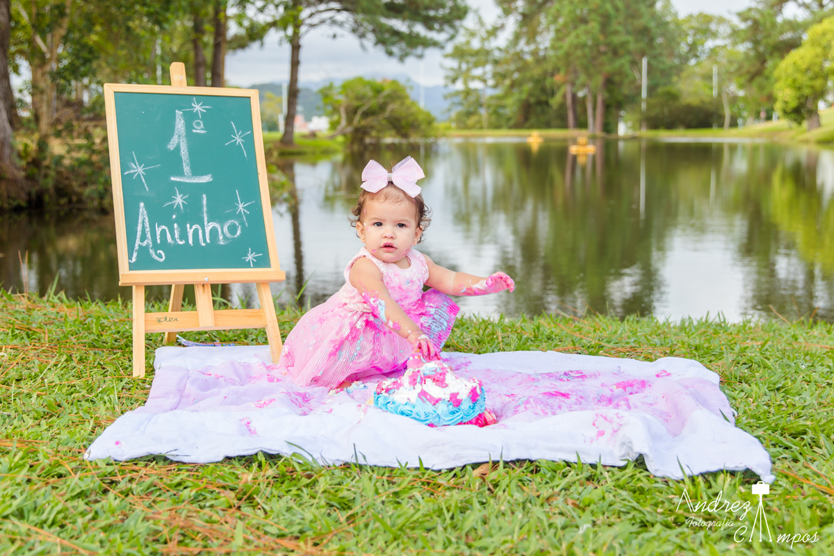 ensaio smash the cake floripa