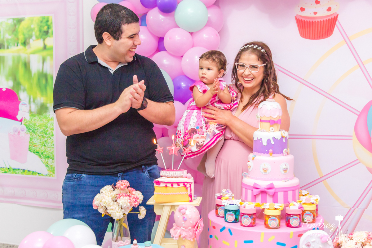 decoração aniversario candy colors