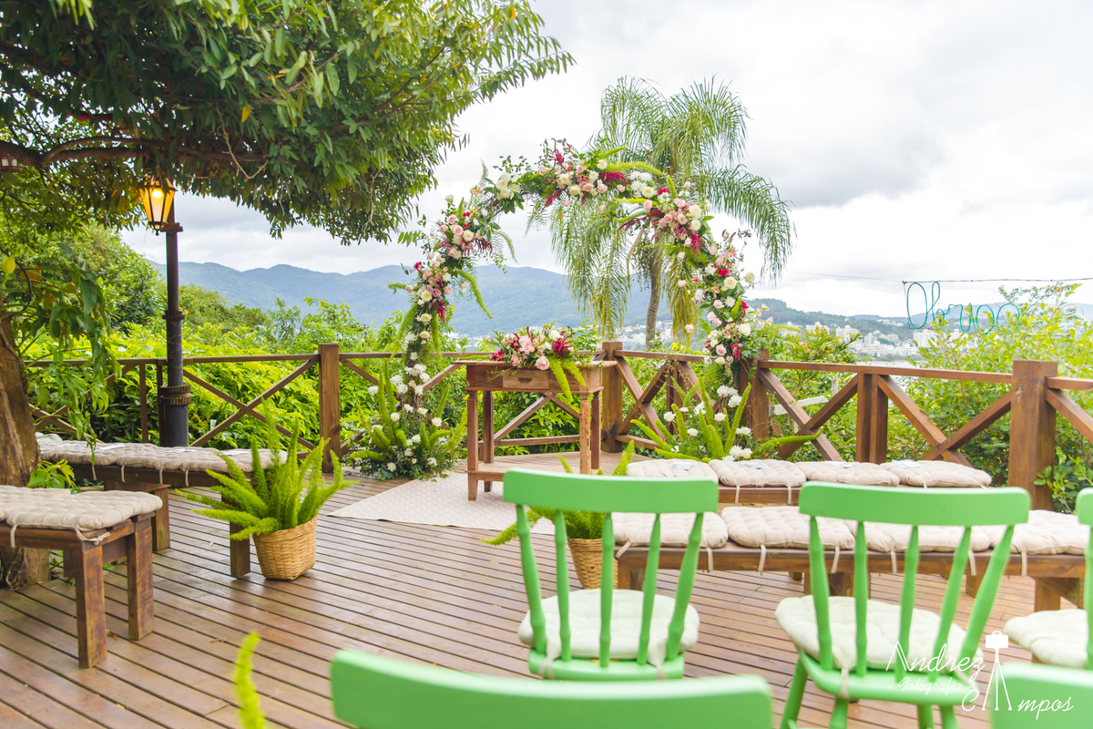 decoração casamento de dia