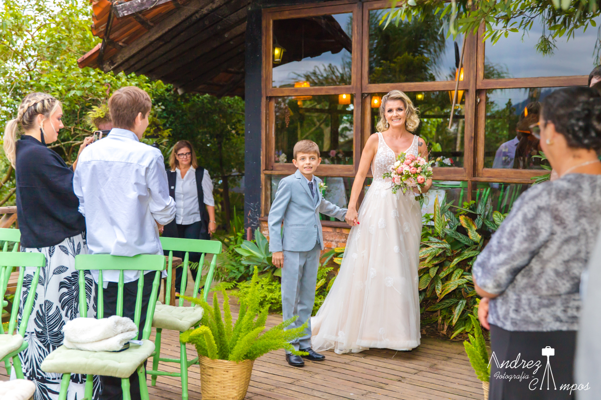 casamento ao ar livre