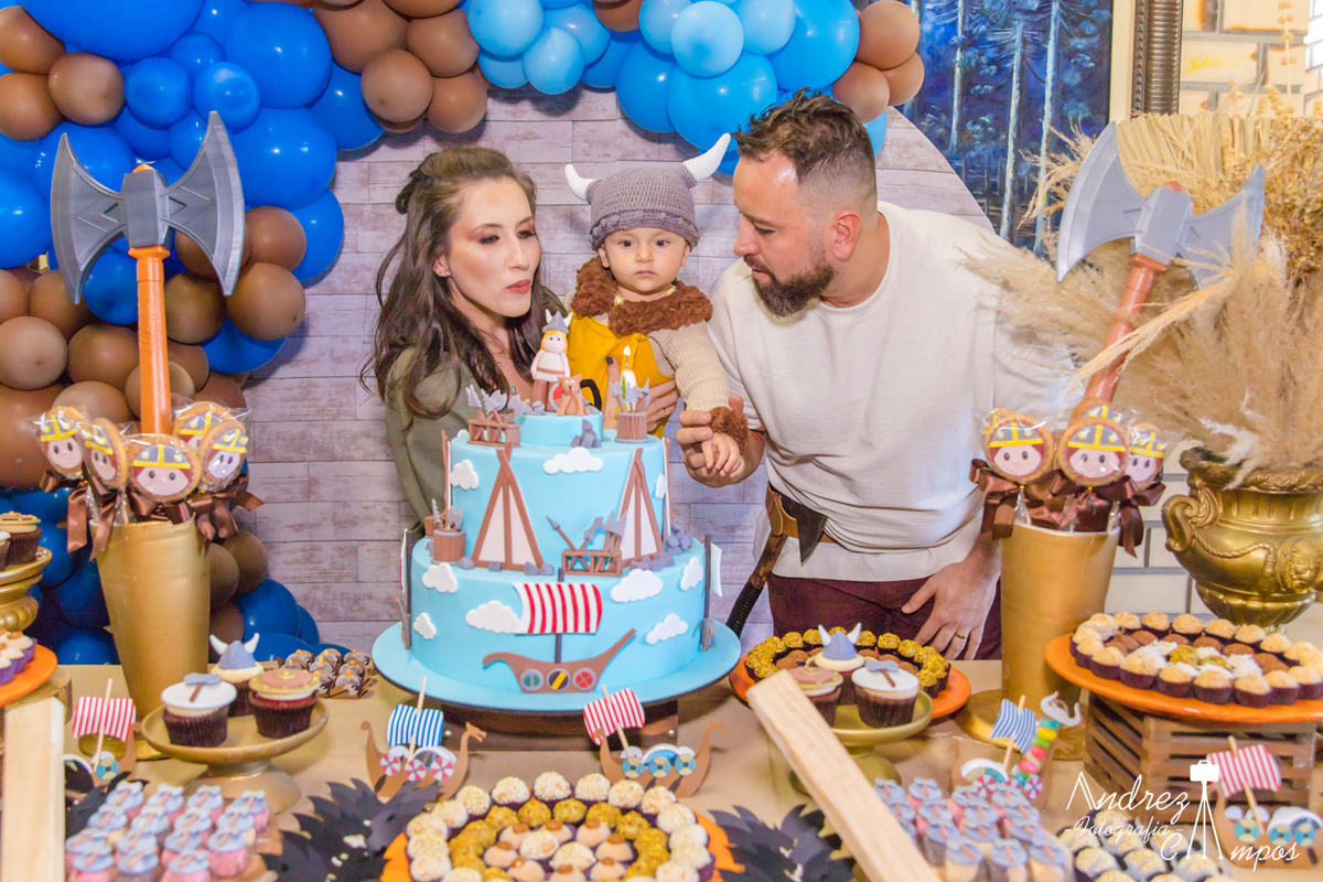 festa aniversario viking