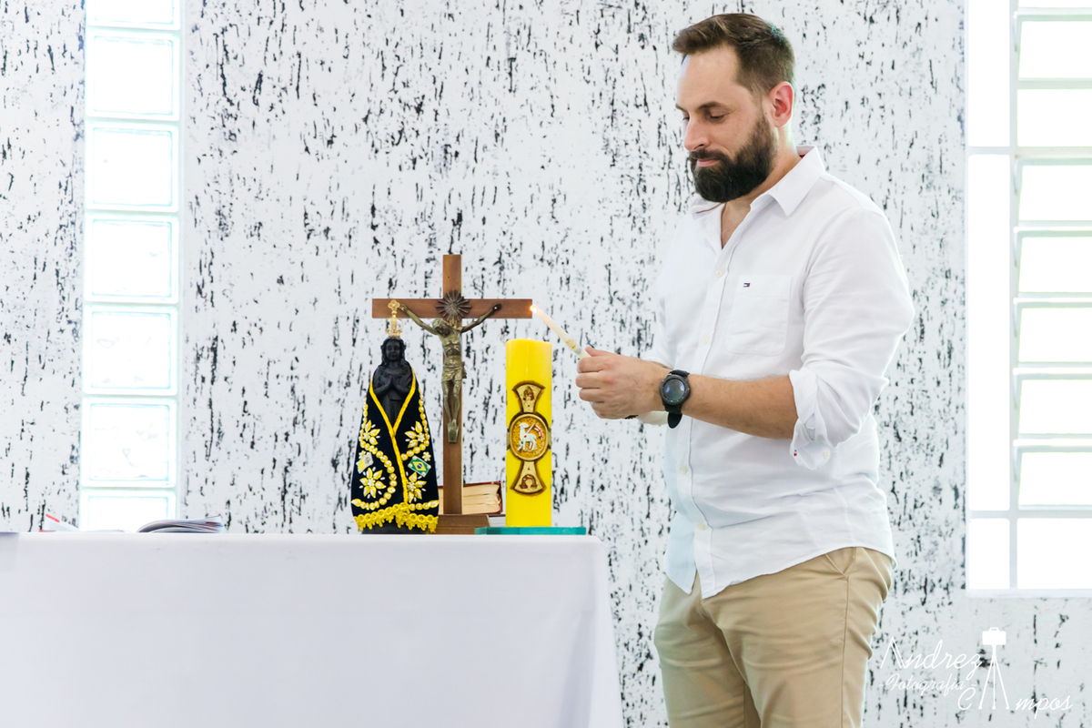 batizado capela Estádio Orlando Scarpelli