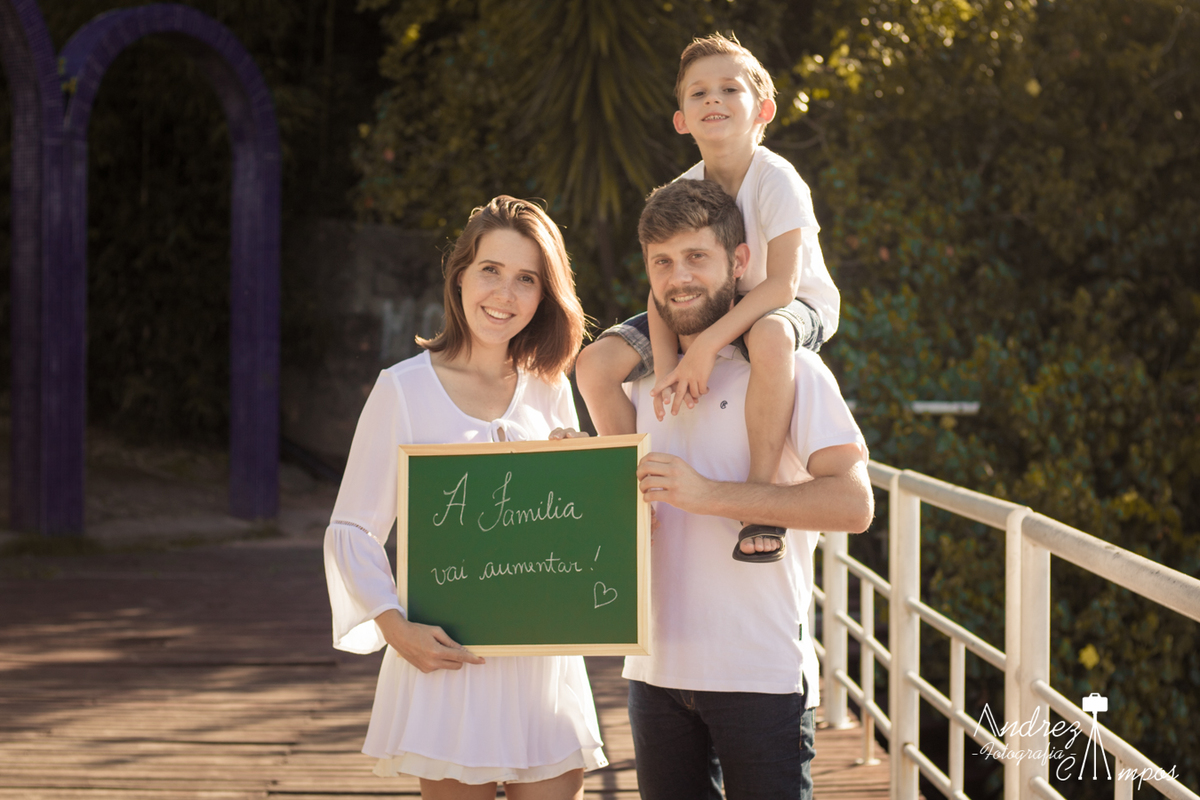 ensaio gestante familia