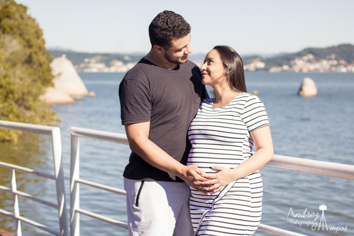 ensaio gestante deck